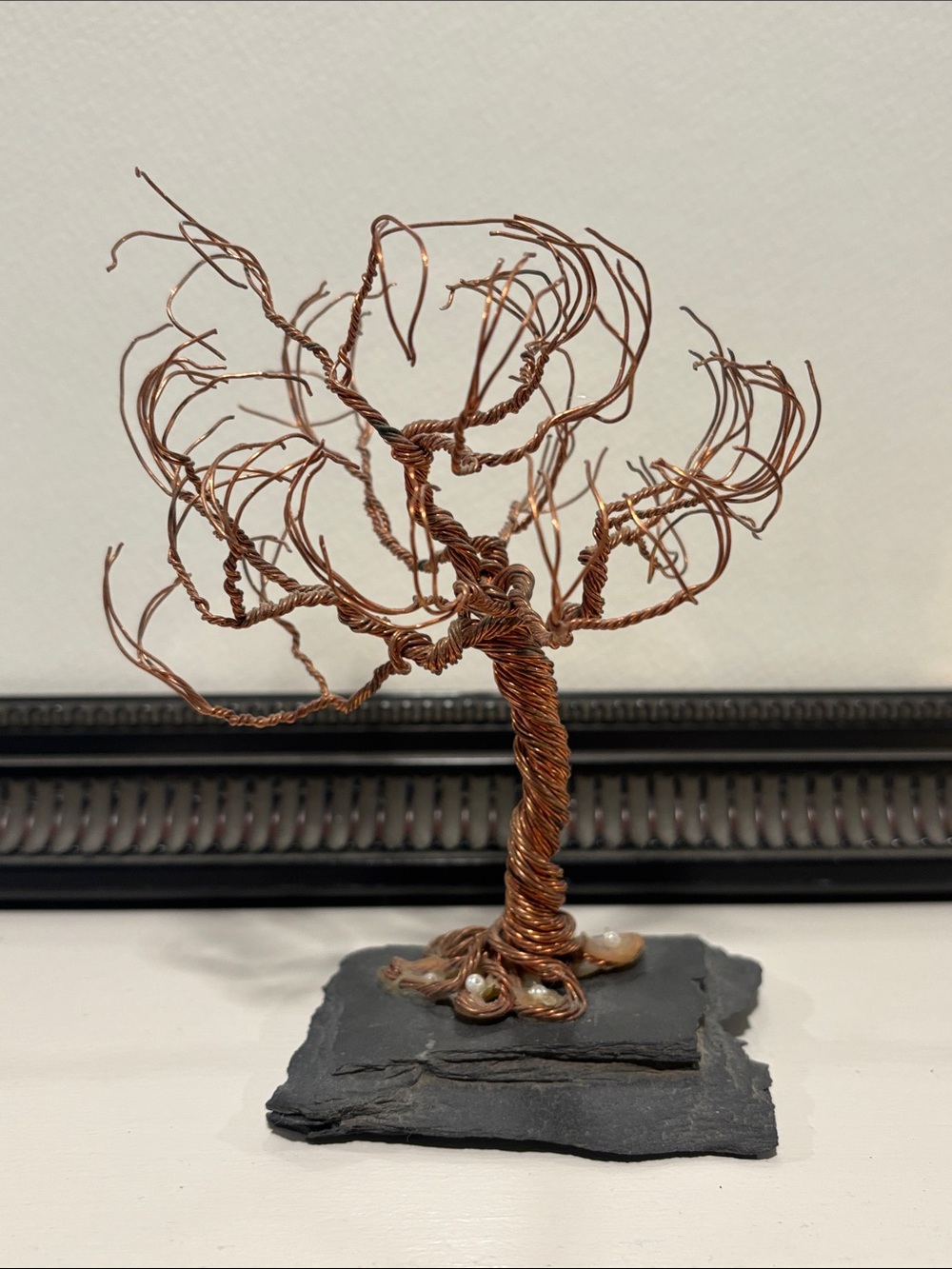 Cooper Wire Tree Sculpture